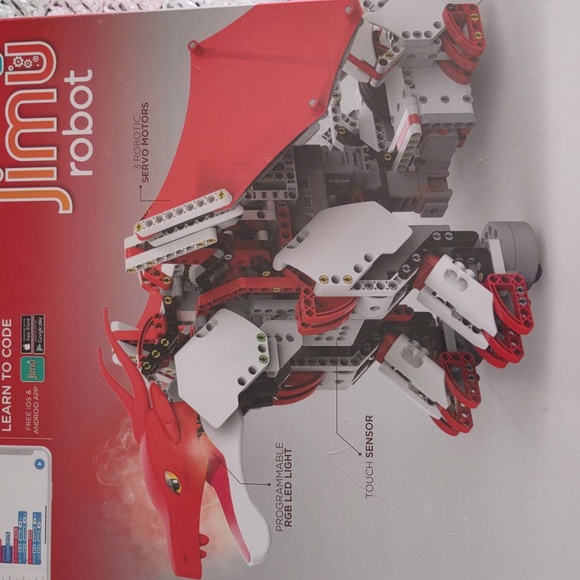 New Sealed UBTECH Jimu Mythical Series Firebot Kit - Picture 12 of 13